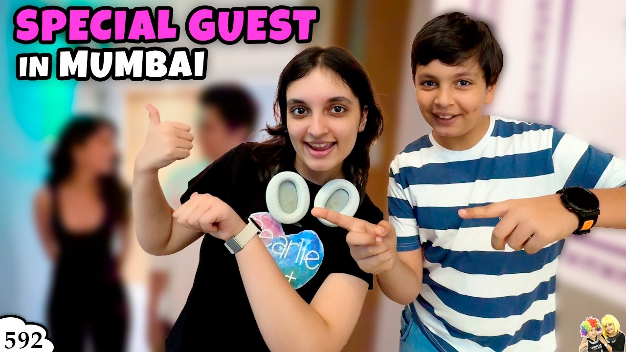 SPECIAL GUEST IN MUMBAI | Ep 592 | Aayu and Pihu Show