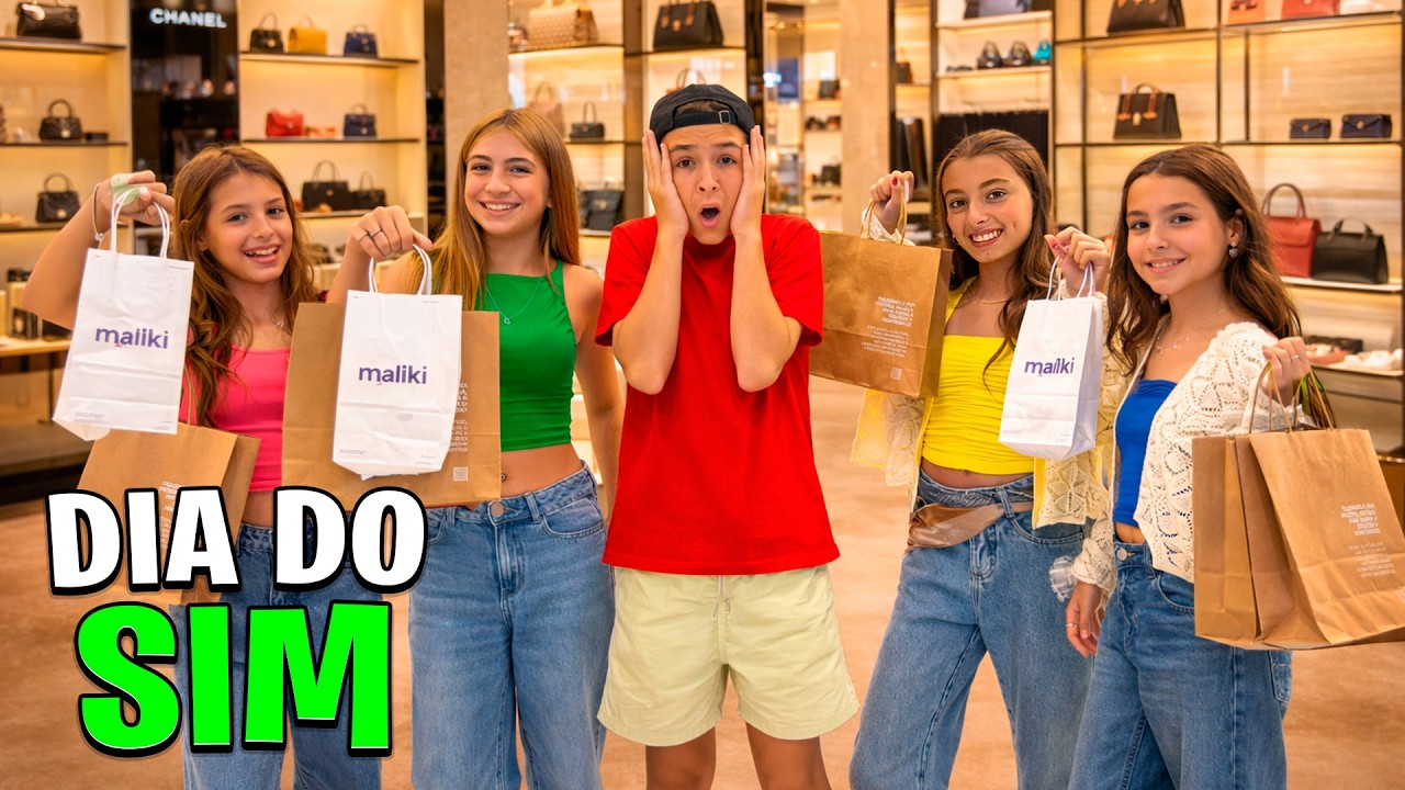 RICARDINO FEZ O DIA DO SIM COM AS TRIGÊMEAS 🎉😱