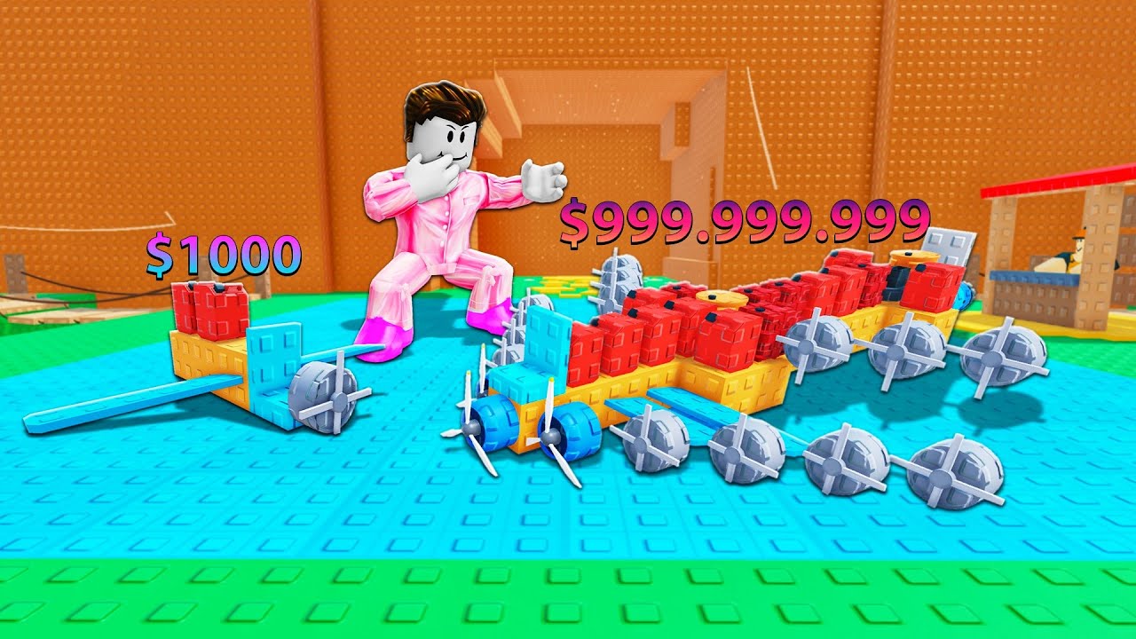 NÂNG CẤP MÁY BAY CỤC PHÂN CỦA EM TRAI NOOB THÀNH MÁY BAY DÀI 1000 MÉT BAY QUA BIỂN CỦA EL GRAN MAJA