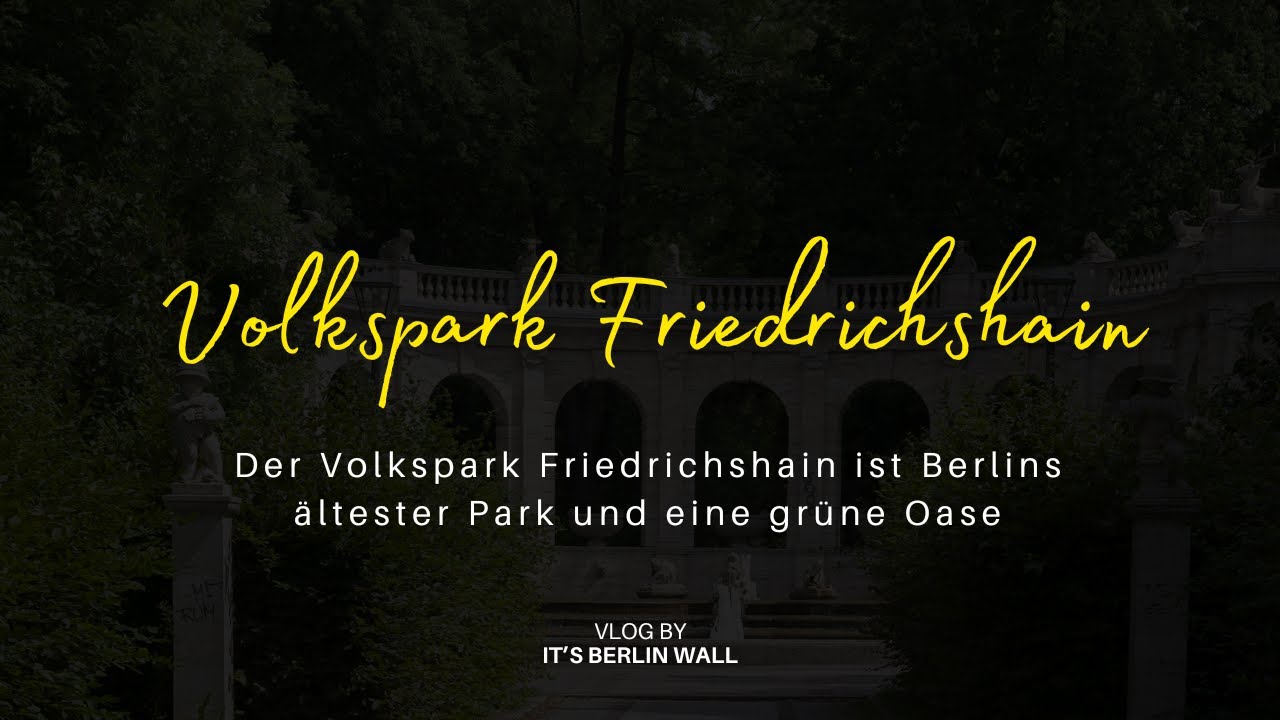 Volkspark Friedrichshain | Berlin, Germany #germany #berlin #volkspark #europe #deutschland