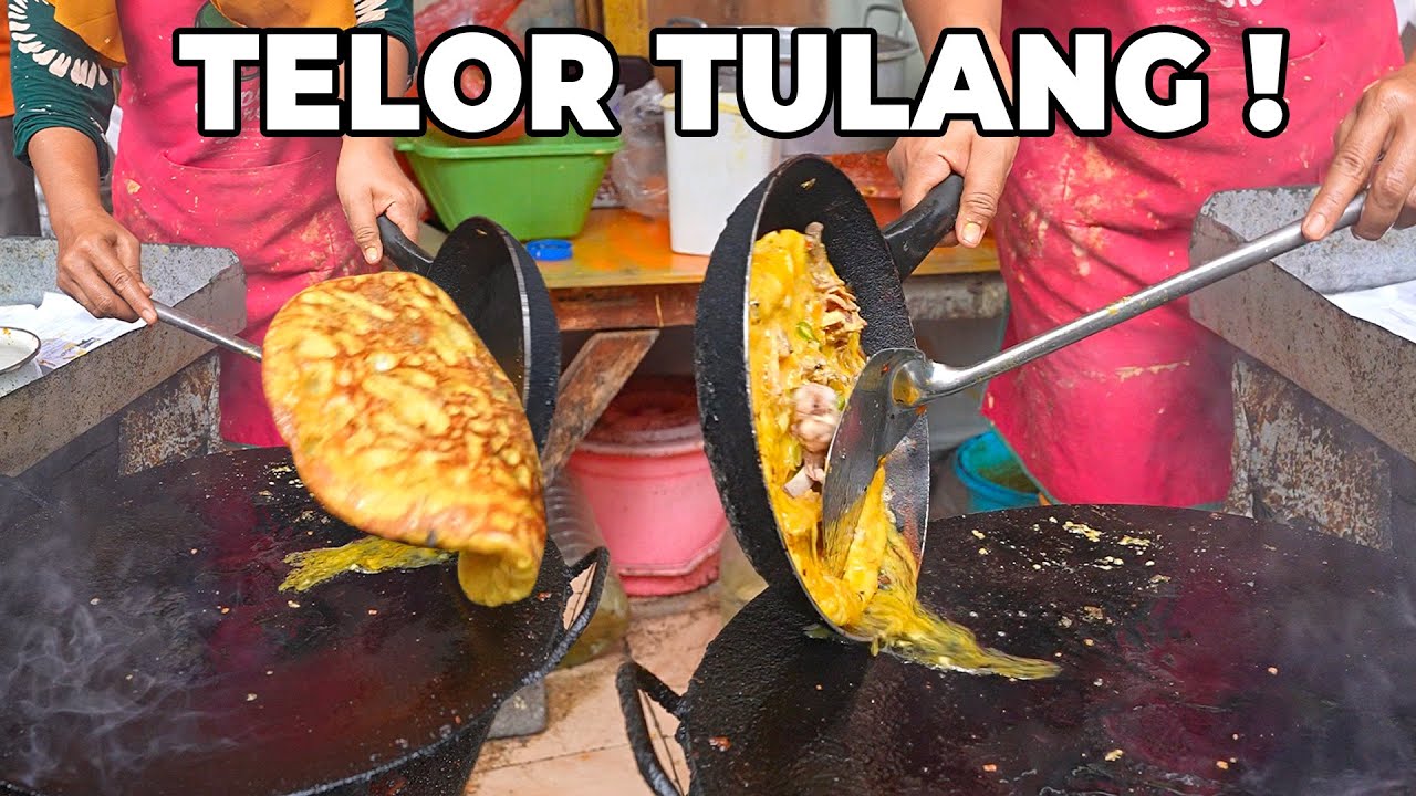 TELORNYA DI CAMPUR TULANG TERNYATA BIKIN ANTRI DALAM GANG SEMPIT !