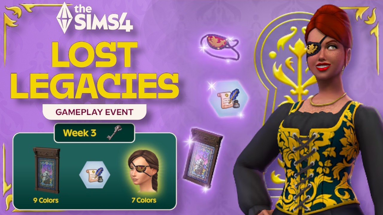 Envoy is Stealing from our adventures ?   | Lost Legacies Event: Week 3- The Sims 4