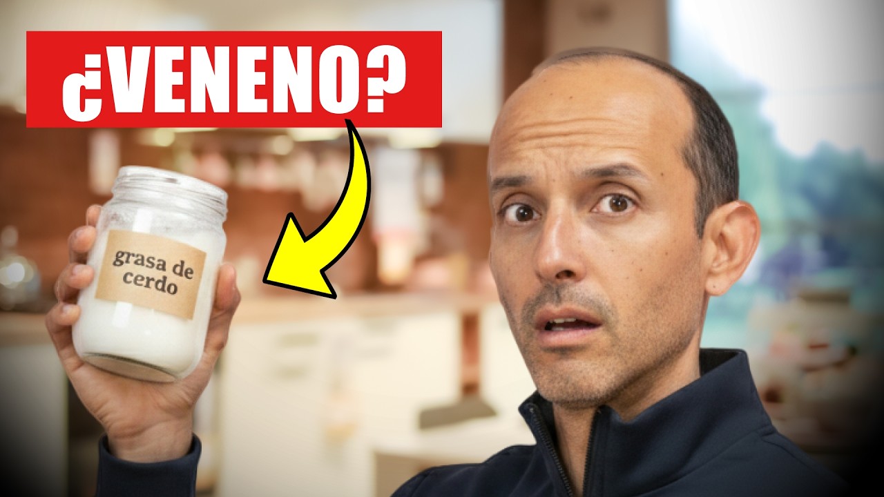 ¿Es saludable cocinar con GRASA de CERDO?