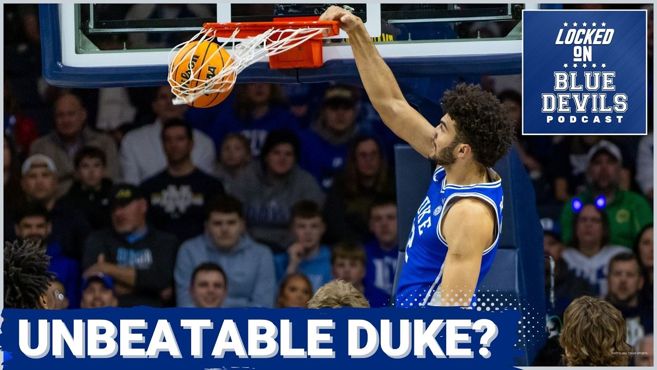 SUPERIORITY: Why Cam Boozer & Duke Basketball CRUISE Past Notre Dame — Blue Devils The Team to Beat