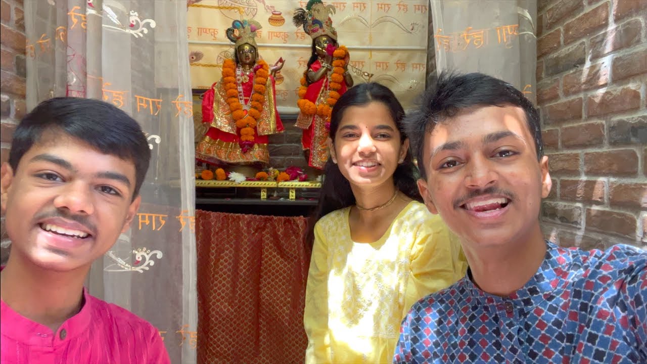 Hamari Janmashtami 😍 - HARI BOL - Rishav Vlogs