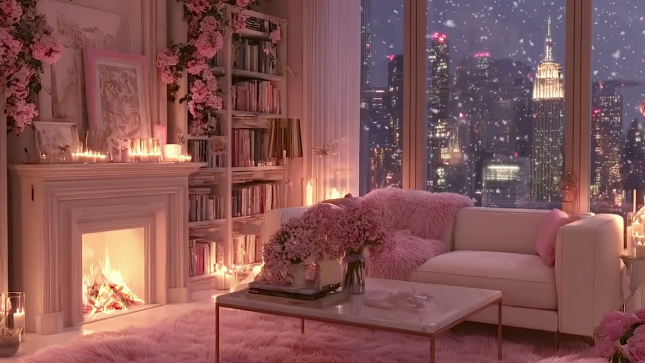 Deep Night Fireplace Piano – Warm Cozy Music for Sleep, Focus & Inner Peace