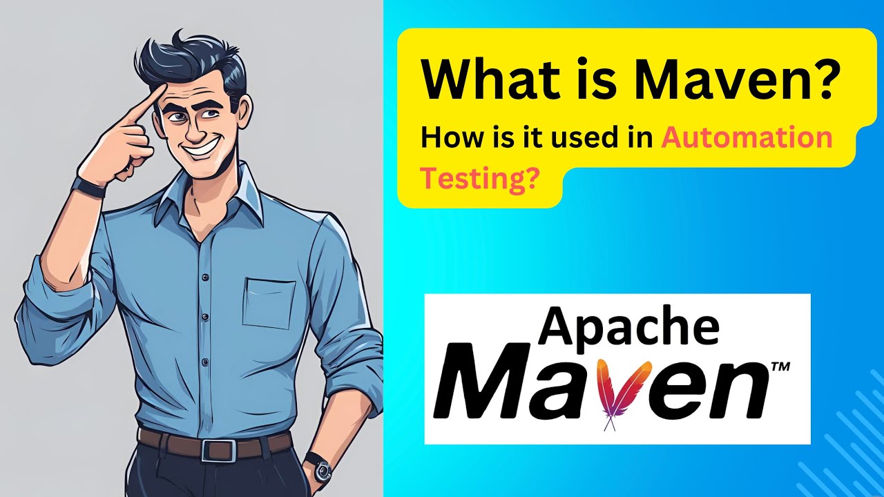 What is Maven and how is it used in AUTOMATION testing!