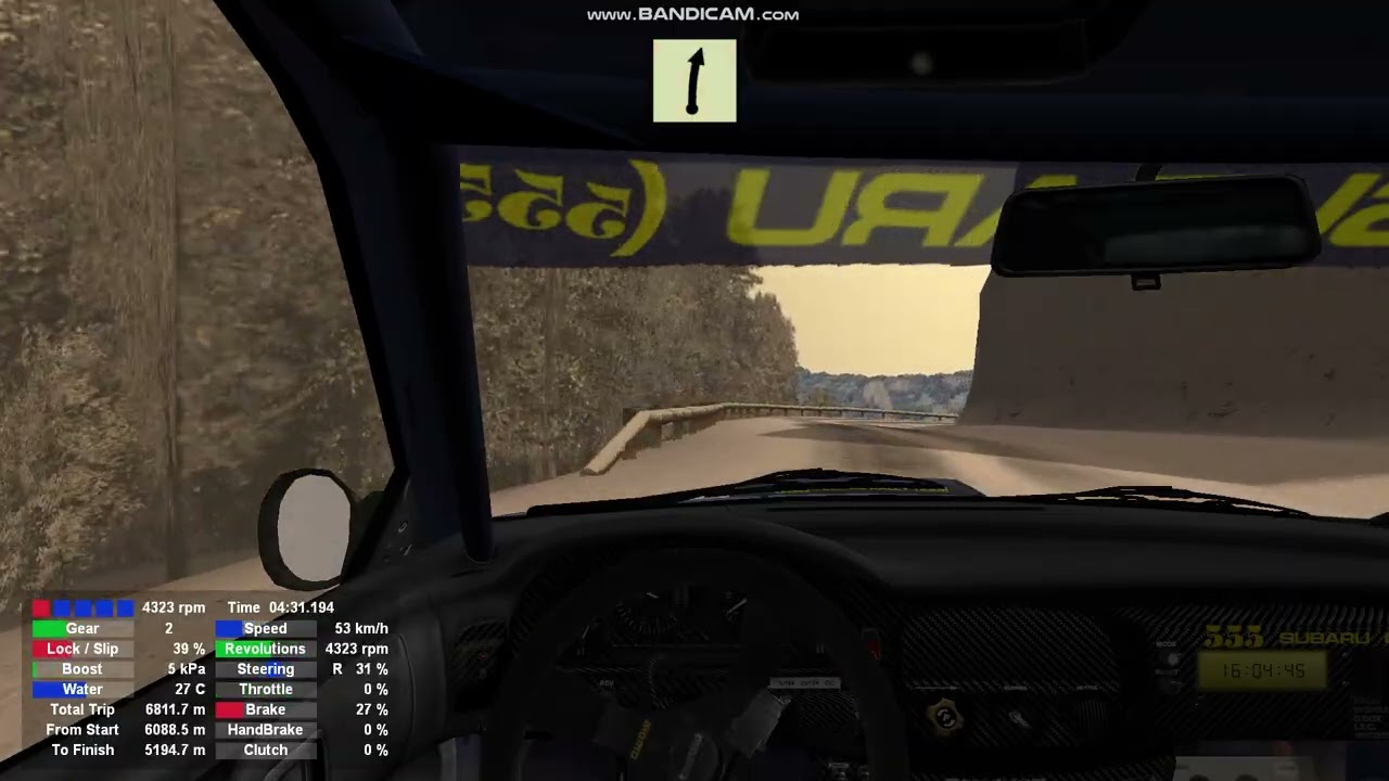 frici007 - Subaru Impreza GC8 555 Gr./A8 NGP - Joux Plane Snow - Fun - Onboard