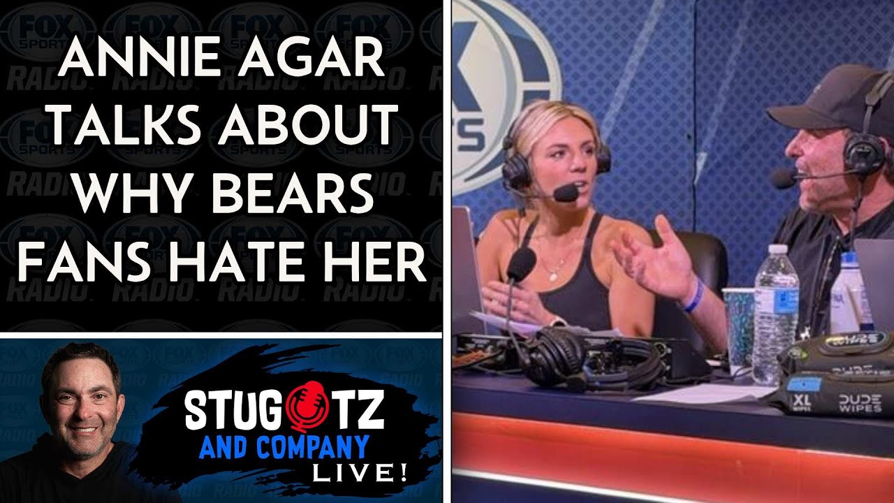 Annie Agar Reacts to Bears Fans, NFL Season & Super Bowl Week | STUGOTZ & COMPANY LIVE!