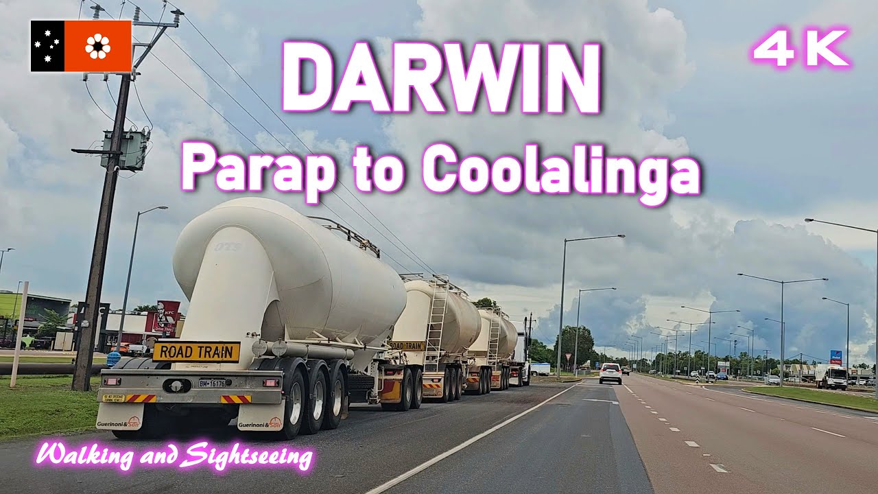 Darwin Drive Tour | 🚗 Parap to Coolalinga via Stuart Hwy & Tiger Brennan | Northern Territory 4K AU