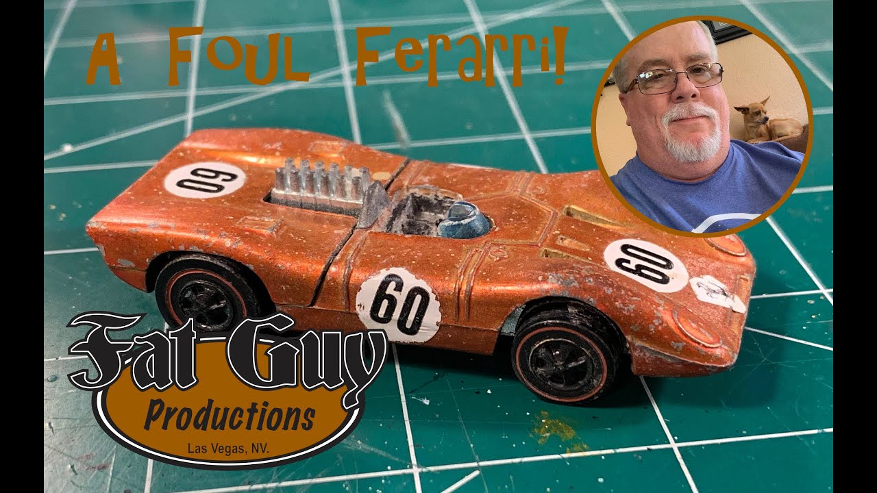 Restoring the Hot Wheels Ferrari Red Line.