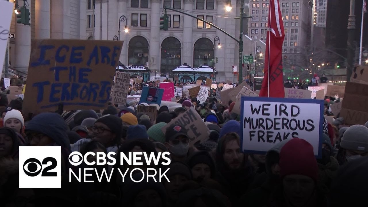 Anti-ICE national shutdown demonstrations held in NYC, across U.S.