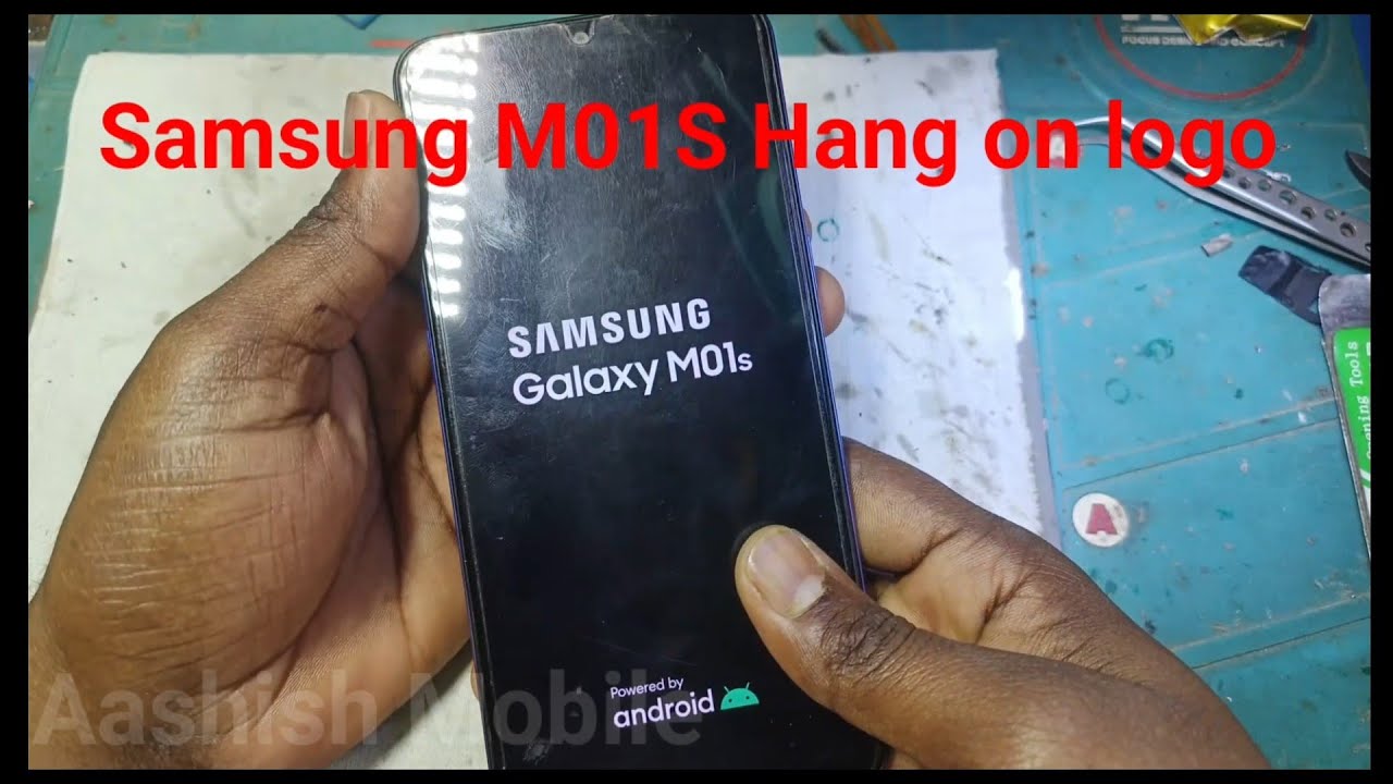 Samsung M01s Hang on Logo|| Samsung Hang on Logo problem Solved #AashishMobile