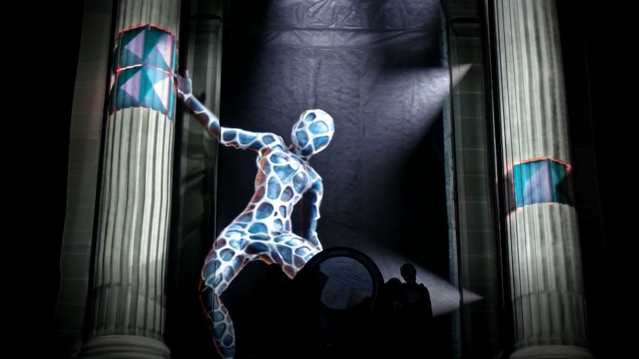 Shoulders of the Past - LUMA Projection Arts Festival - Light Harvest