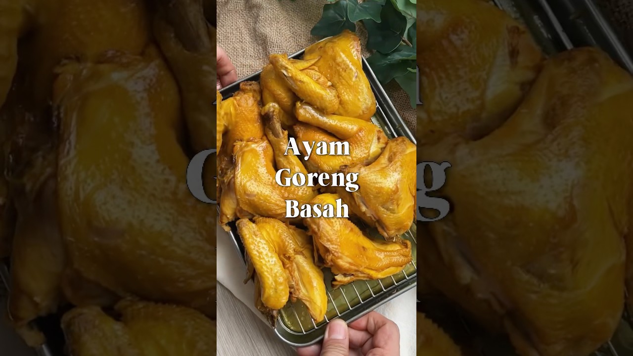 Ayam yang bisa kalian stock nih! "Ayam Goreng Basah"🍗✨