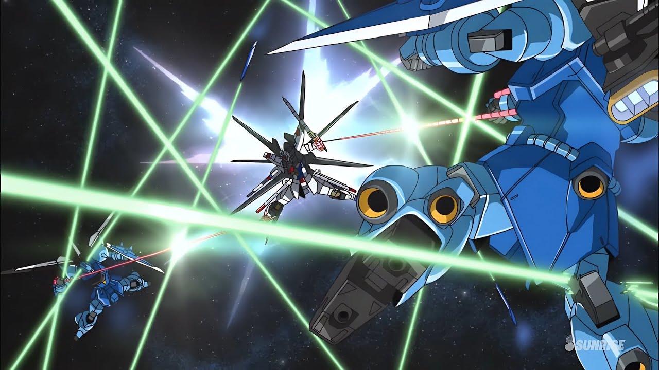 ZGMF-X20A Strike Freedom Gundam 4K 60FPS - Gundam Seed Destiny