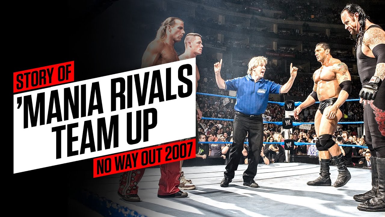 The story of John Cena & Shawn Michaels vs. The Undertaker & Batista at No Way Out 2007