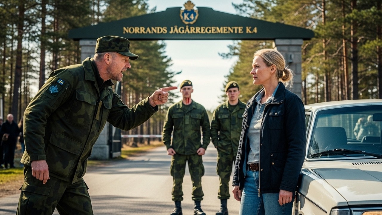 Översten förolämpade en civil mamma - tills han såg hennes 4 stjärnor.