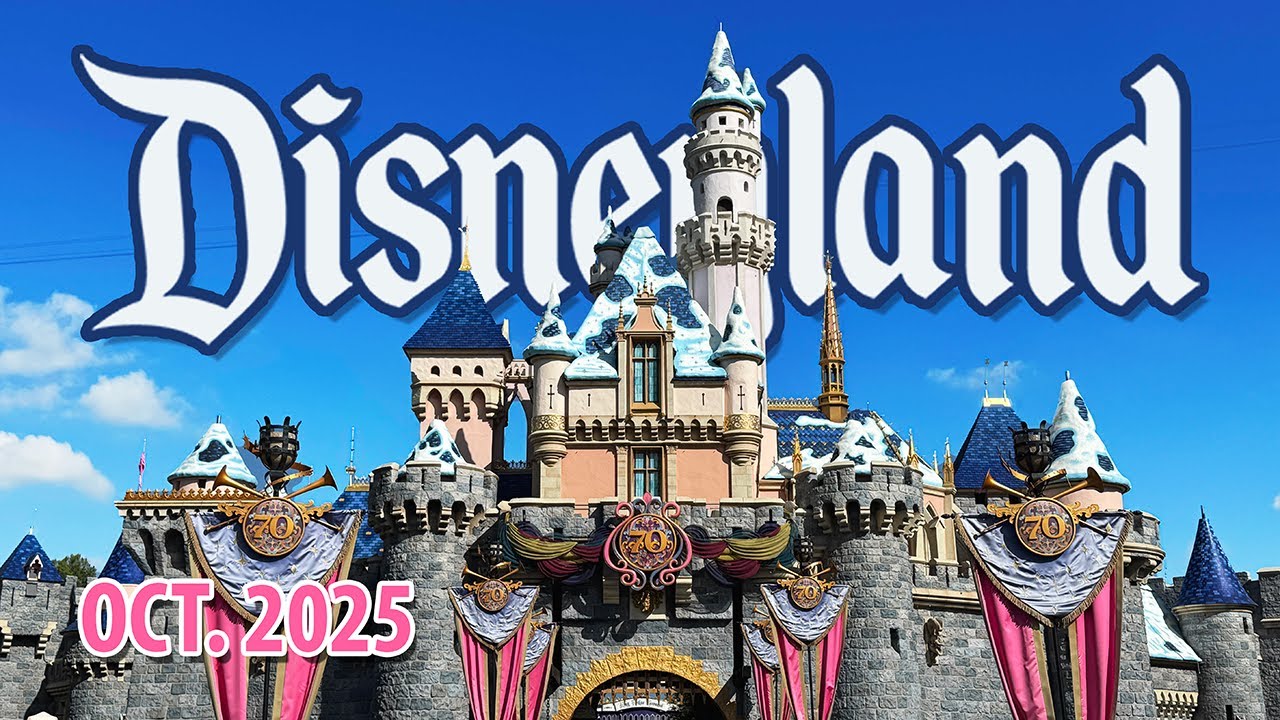 Disneyland Walkthrough Oct. 2025 in 4K60 | Haunted Mansion Holiday, Pirates & Small World POVs