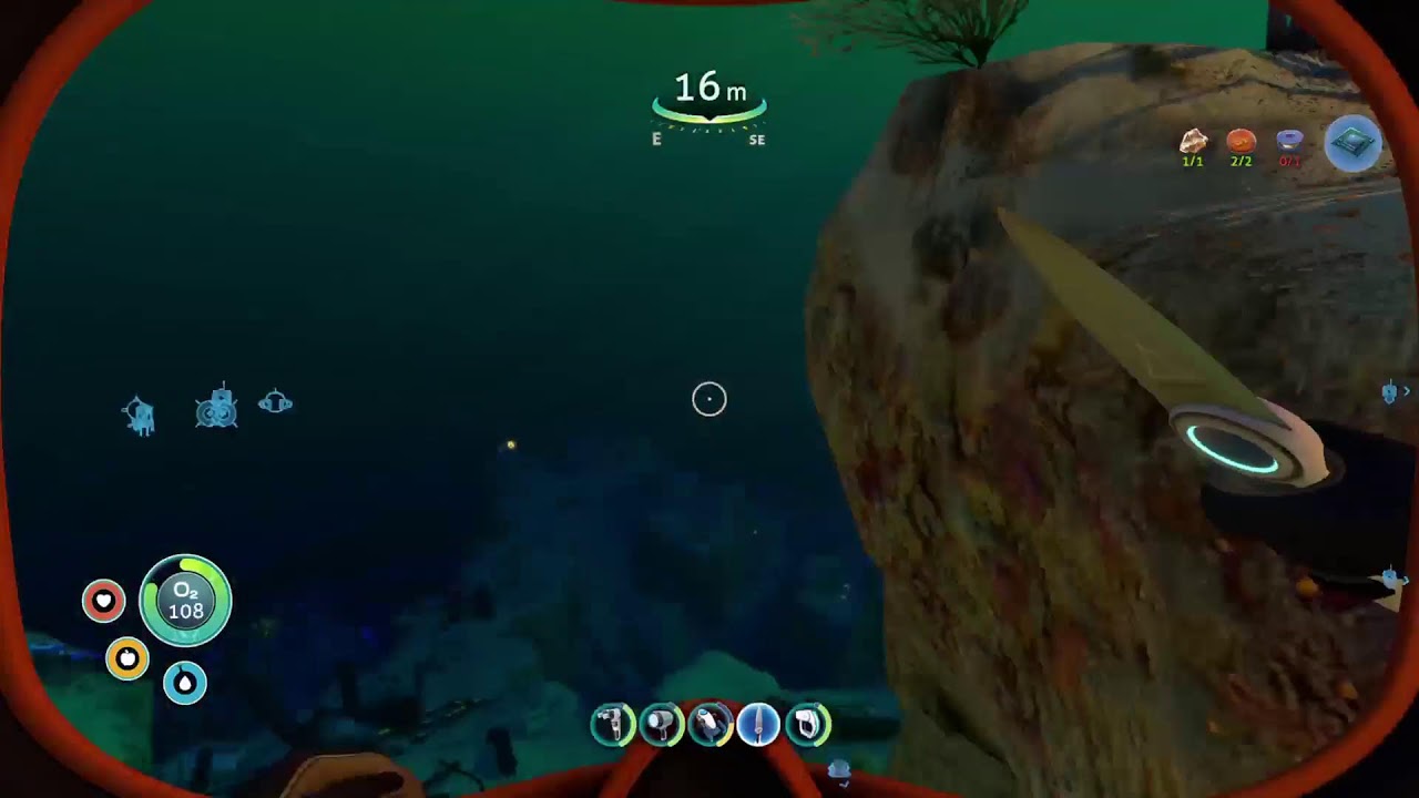 Subnautica! With some commentary. (I'm sick...)