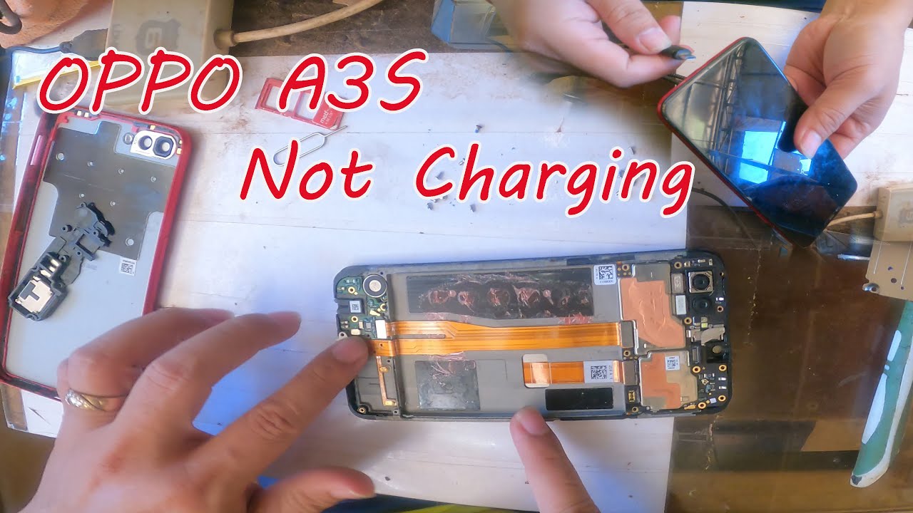 OPPO A3S Not Charging. #phonerepair