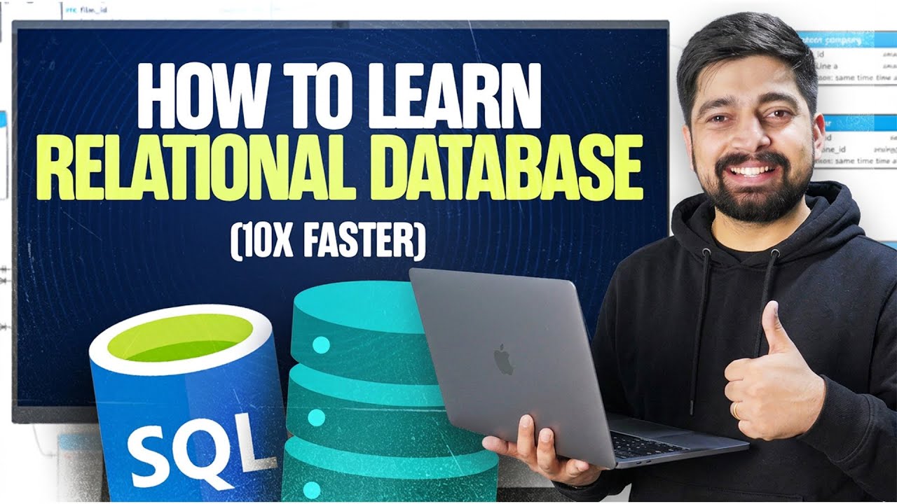 Journey of learning relational databases without SQL