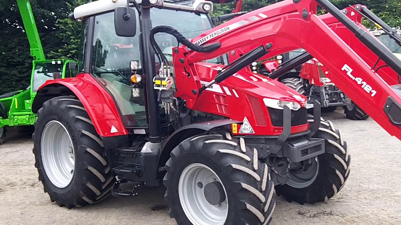 Massey Ferguson 5713SL Dyna 4 c/w MF FL4121 loader