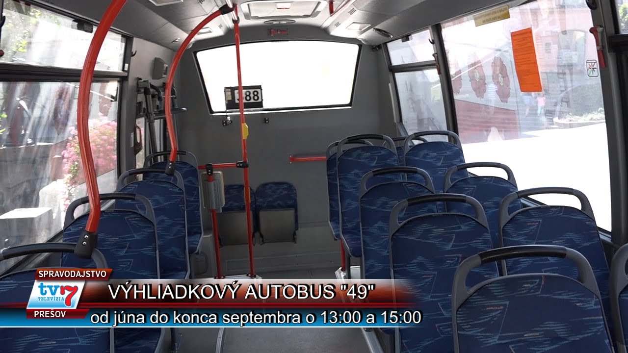 Vyhliadkový autobus aj tento rok