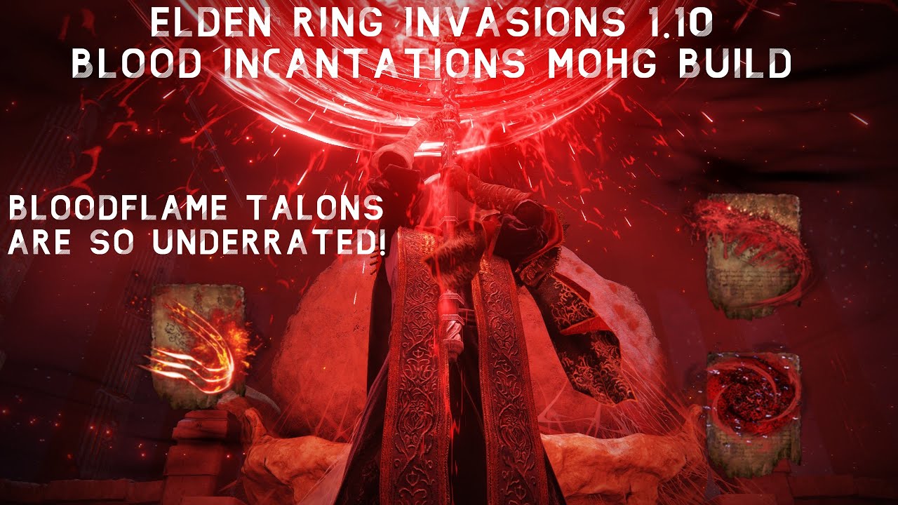 Elden Ring PvP Invasions - Blood Incantation Mohg Build