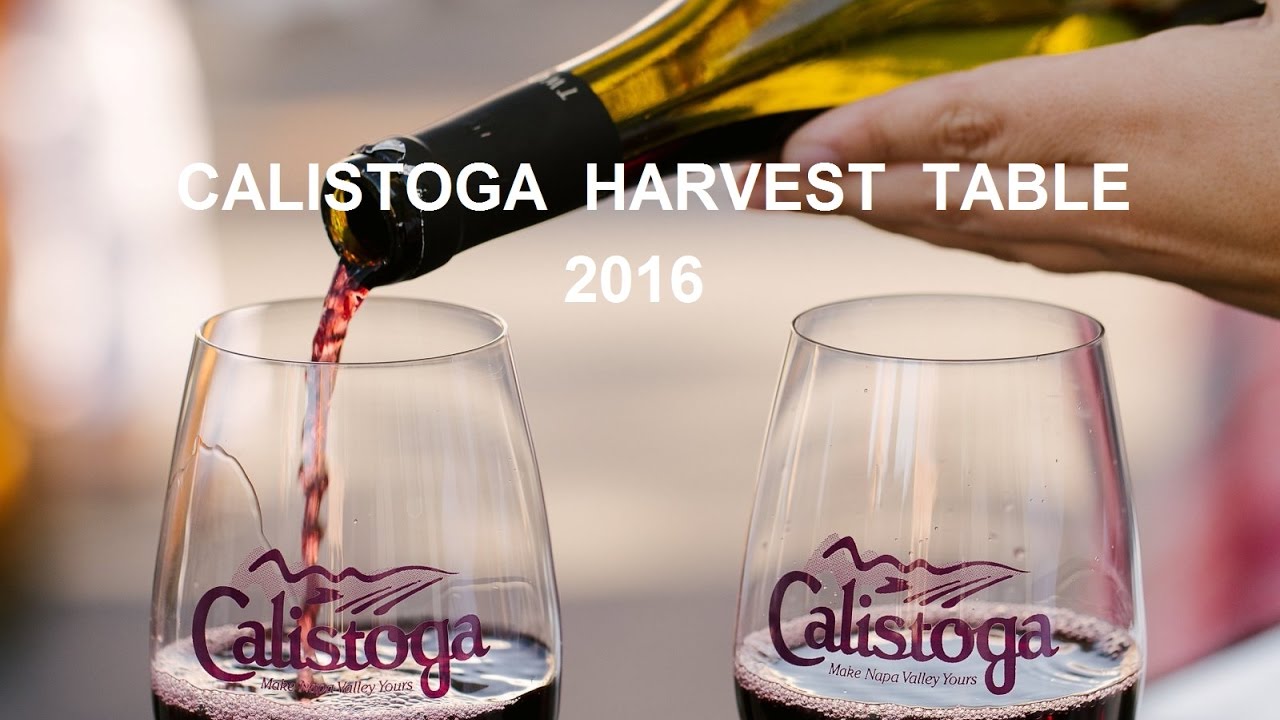 Calistoga Harvest Table 2016