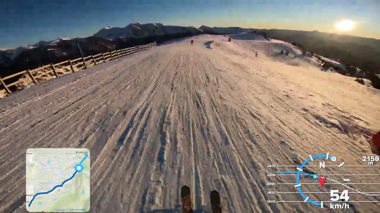 Ski randonnée - 08122025 - Croix de Chamrousse