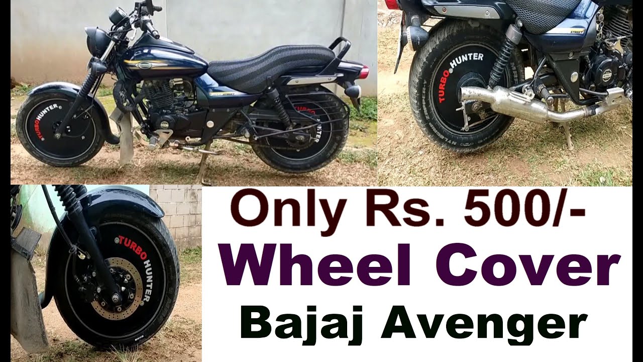 Bajaj Avenger Wheel cover Homemade