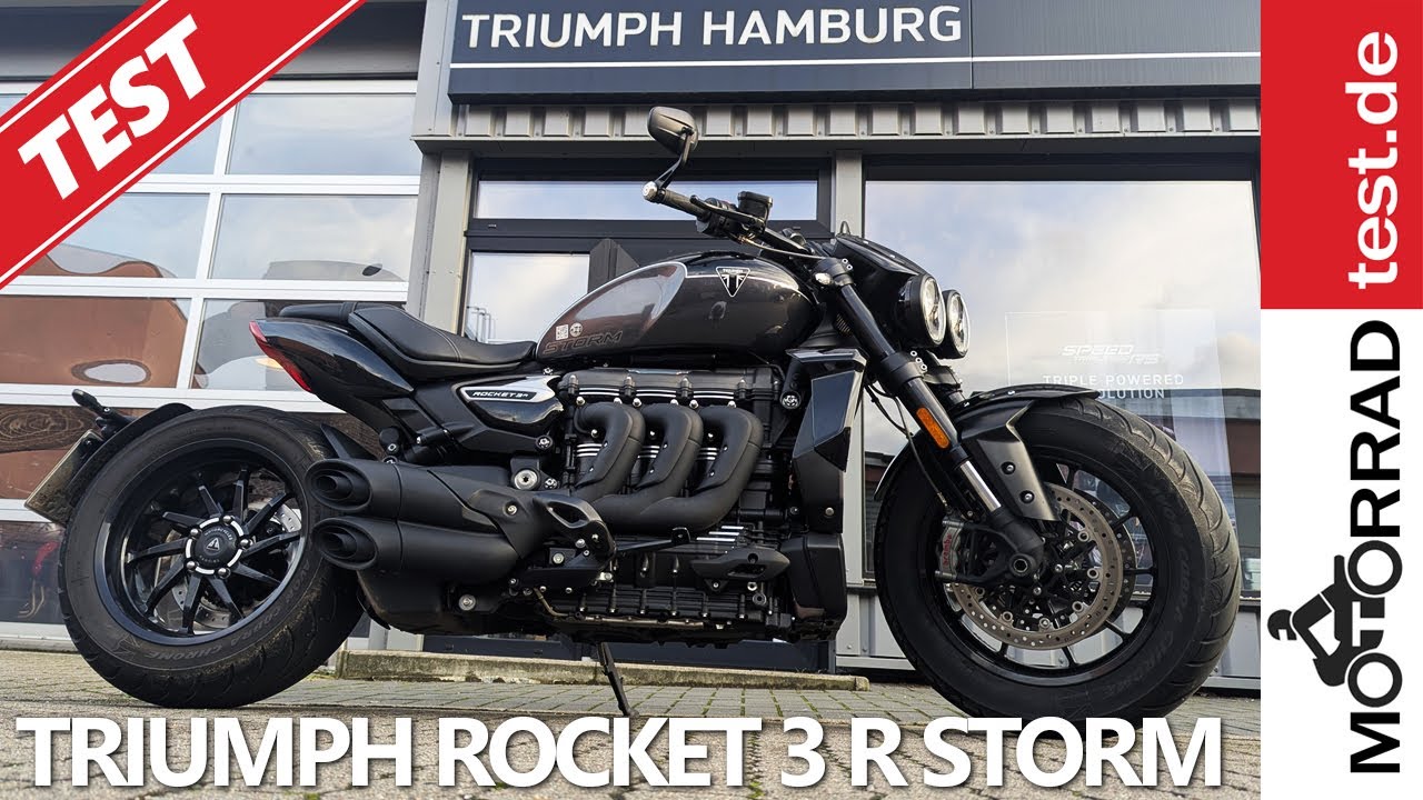 Triumph Rocket 3 R Storm | Test (deutsch) | Der Ritt auf der Kanonenkugel.