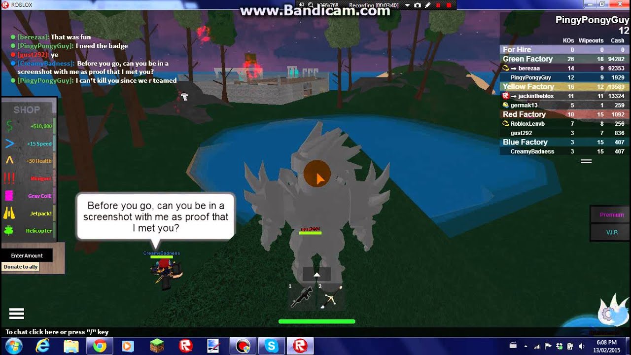 Roblox: Gun Factory Tycoon II: I MET BEREZAA!!!