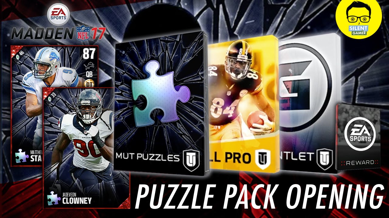 That Madden 17 Puzzle Packs! -  Madden 17  Puzzle Elites - 