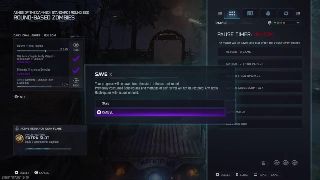 ASHES OF THE DAMNED ROAD TO ROUND 999 BLACK OPS 7 ZOMBIES