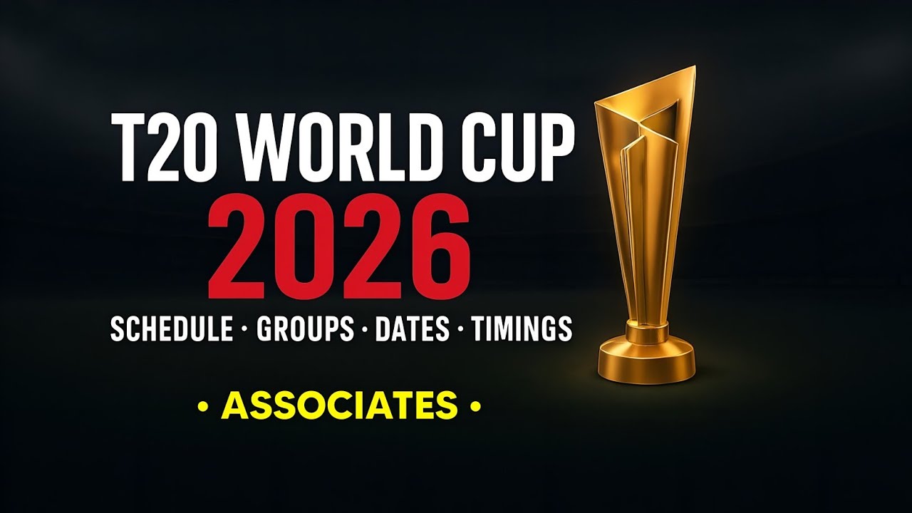 T20 WORLD CUP 2026 ASSOCIATES FIXTURES | Groups | Venues | Live 🔴 | Which Is The Toughest Group ?