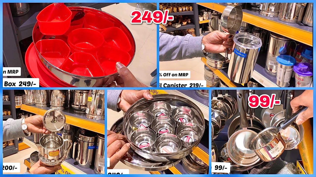 🚨D MART Clearance Sale On Everything!!! Spar Biggest Sale Of the Decade On Steel Items😱