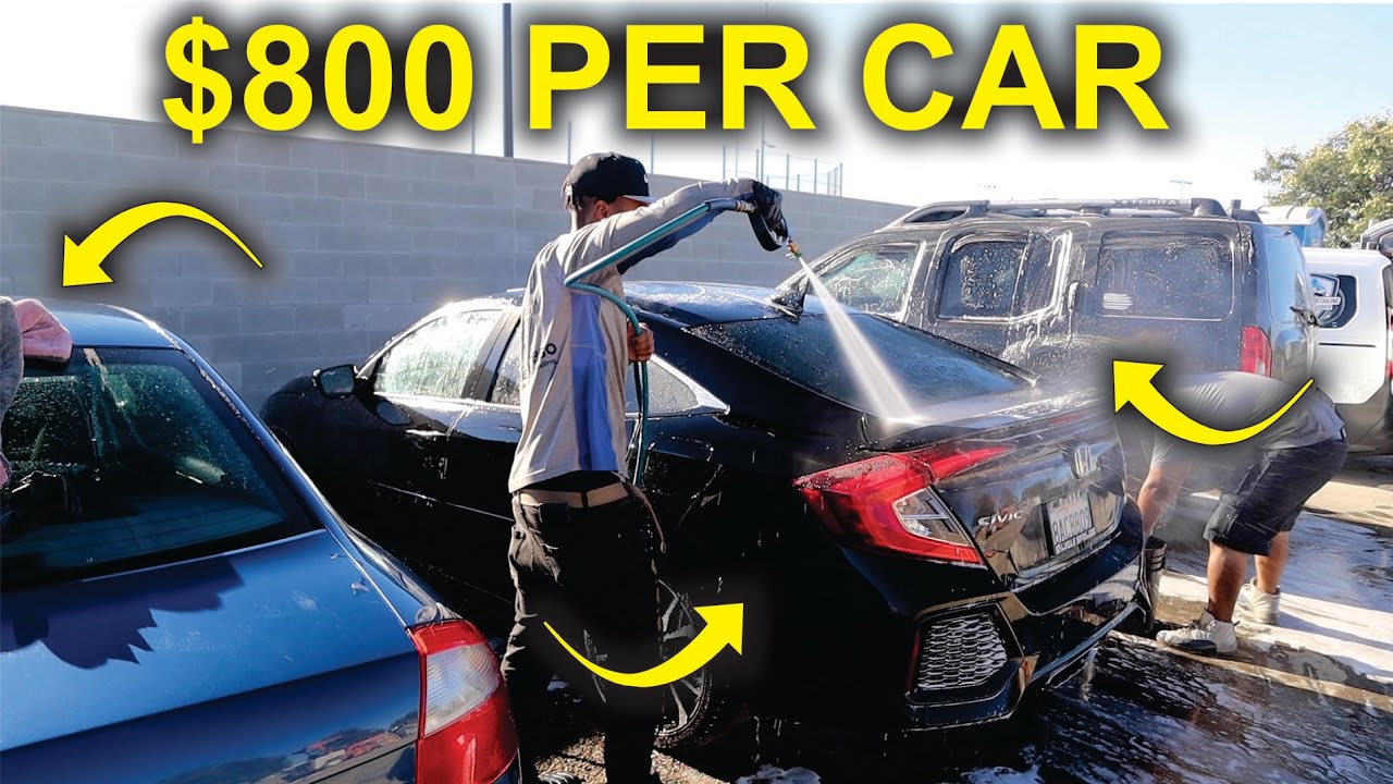 How I Got This BIG Detailing Job - Hunter's Mobile Detailing