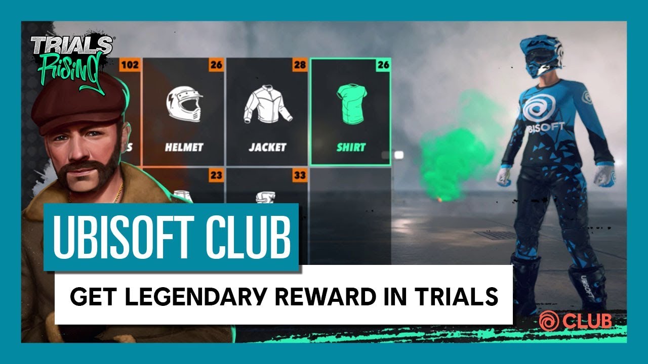 UBISOFT CLUB REWARD - UNLOCK UNIQUE GEAR ITEMS FOR TRIALS RISING