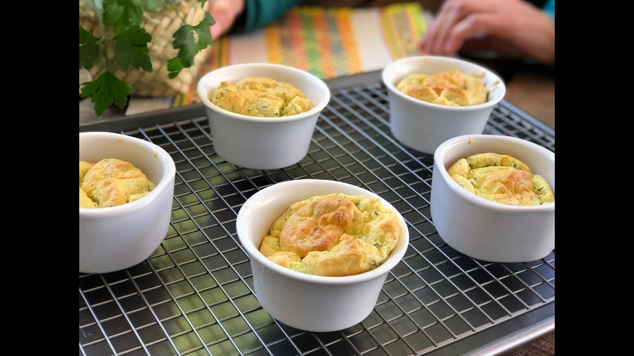 Soufflé de hierbas- Cocina con Conexión -Sonia Ortiz con Juan Farré