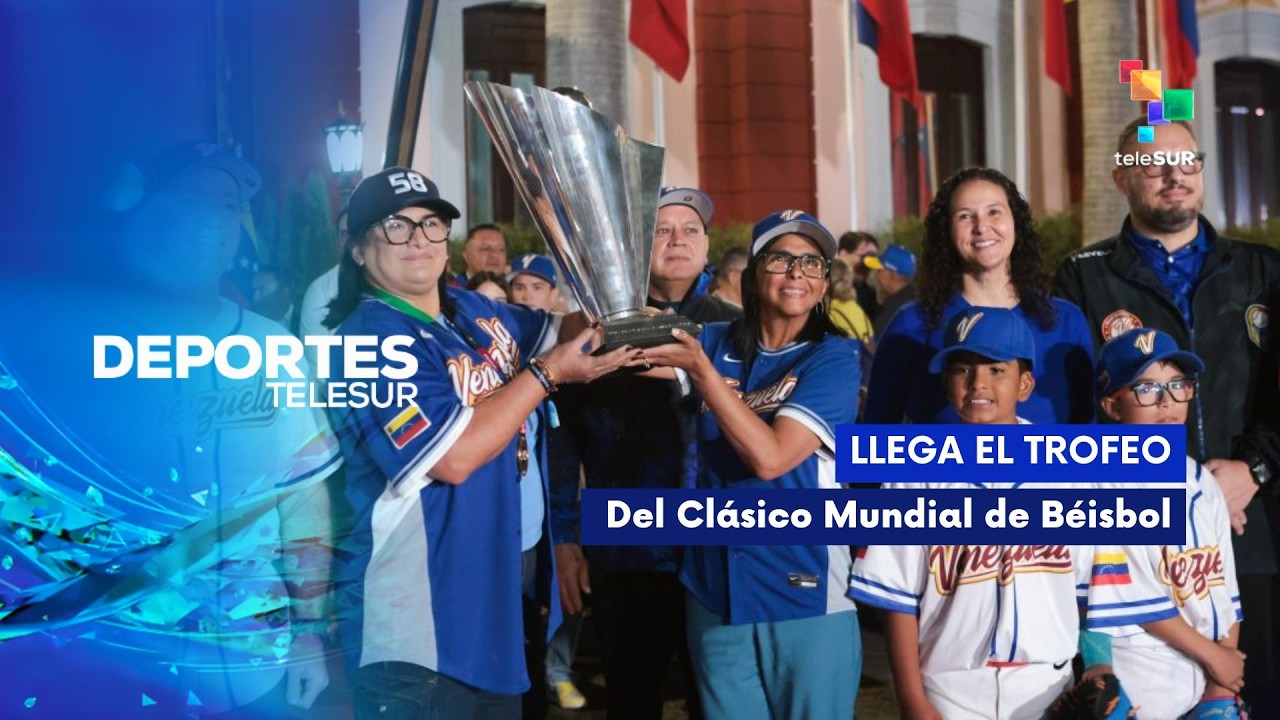 Deportes | Llega el trofeo del Clásico Mundial de Béisbol