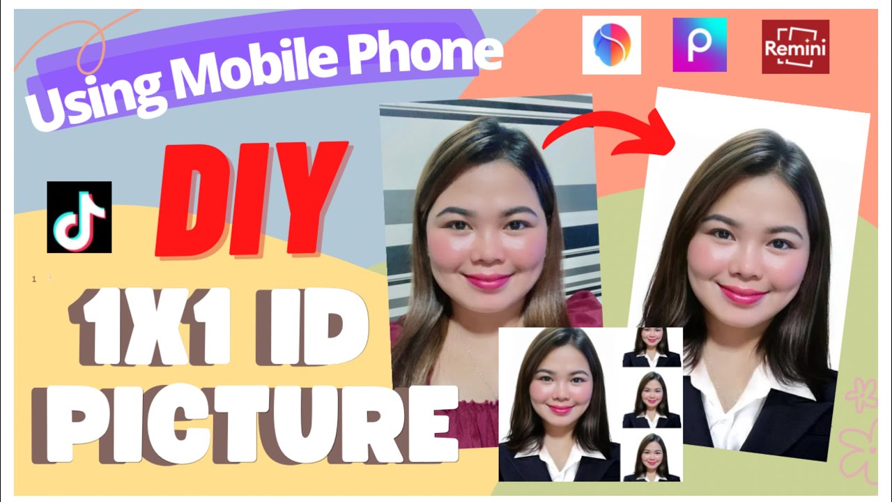 Tiktok DIY 1x1 Id Picture with Formal Attire🤵‍♀️| Easy Tutorial | Nerniel