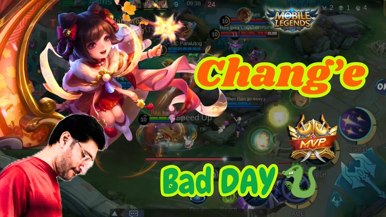 Chang'e : Bad Day for Chang'e | MVP but Lost | Epic Gameplay | MLBB | Mobile Legends Bang Bang