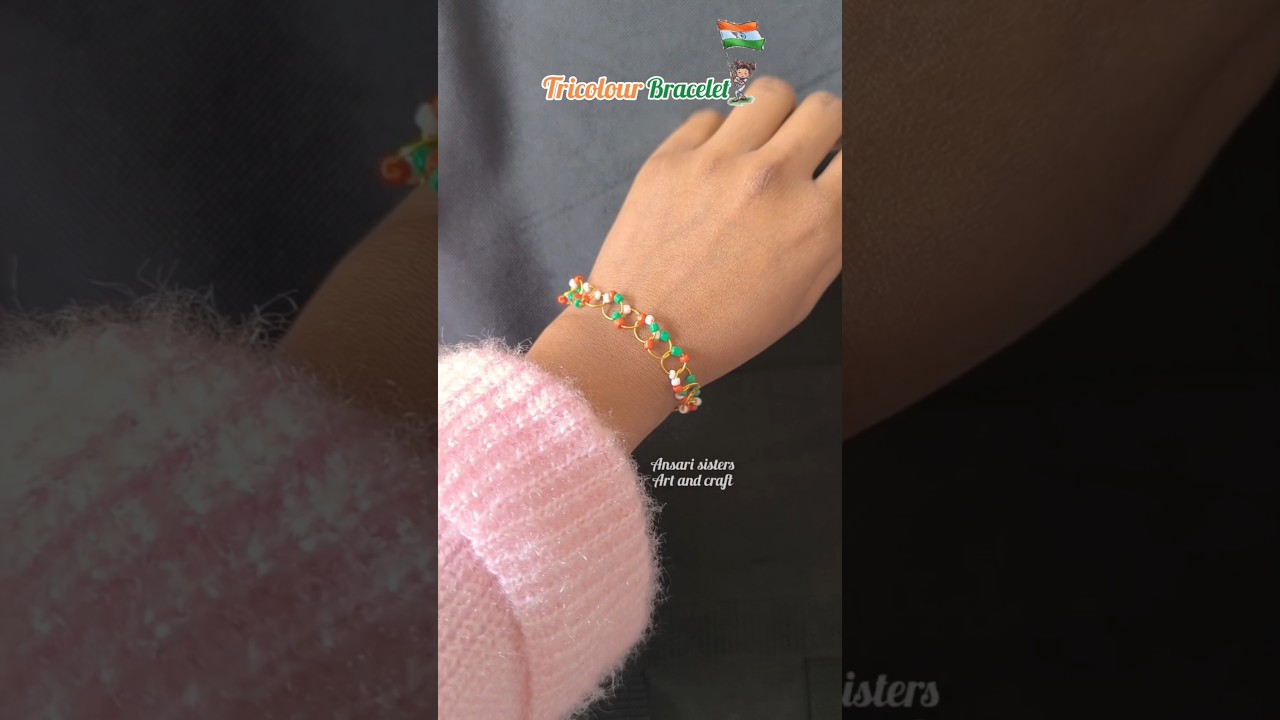 tricolour bracelet 