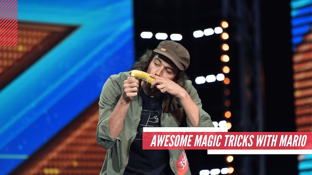 Awesome magic tricks with MARIO LOPEZ