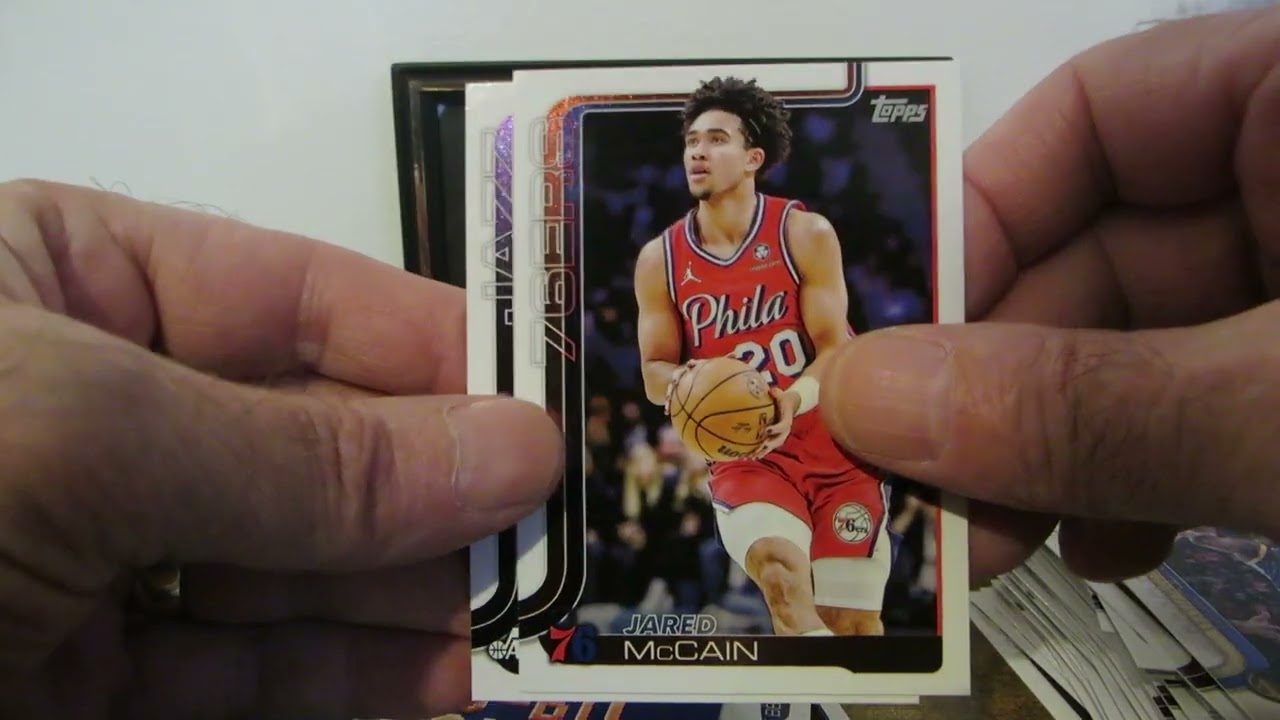 Ripping A 2025-26 Topps Basketball Display Box Cooper Flagg Hunting