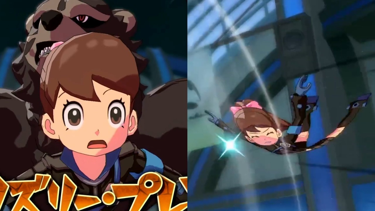 【flattened】Fumi-chan フミちゃん6 Squish Move Inazuma Eleven Victory Road Yo-kai Watch Fumika 木霊文花【平面化】