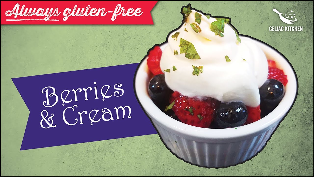 Simple, delicious, dessert - Berries and Cream  | Full How to & Recipe