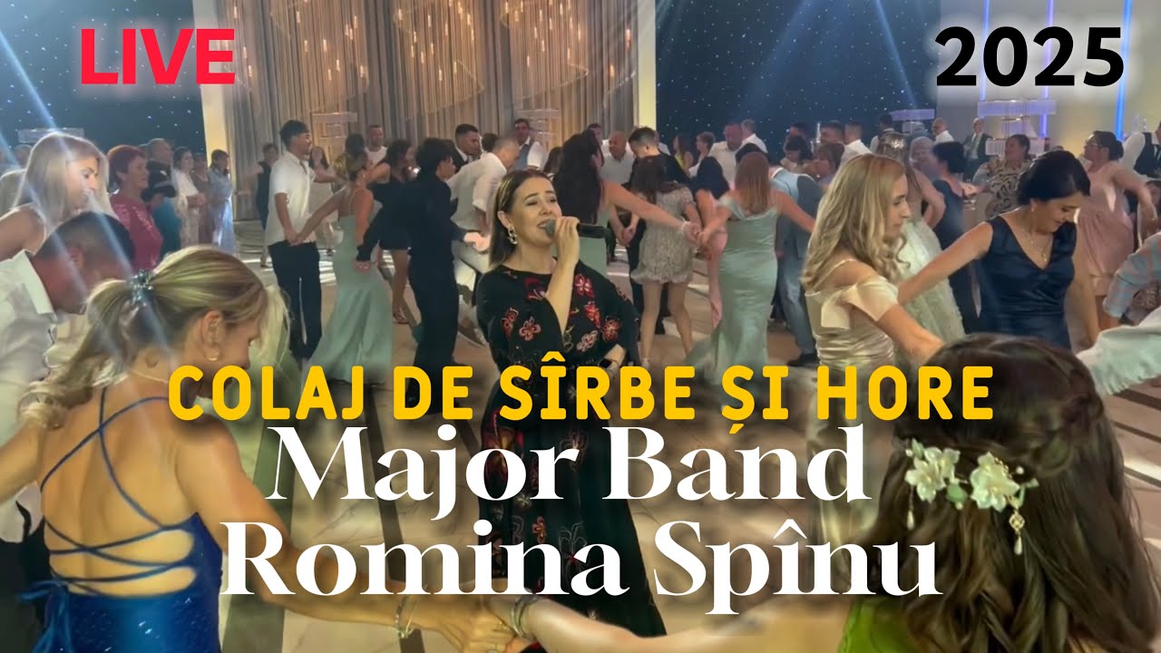 Major Band | Romina Spînu - Colaj de sîrbe și hore | 2025